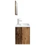 Juego de muebles de baño 3 piezas madera ingeniería envejecida by , Bathroom furniture - Ref: Foro24-3328939, Price: 259,34 €...