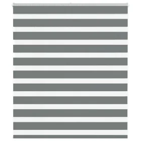 Estor cebra gris oscuro tejido ancho 125,9 cm poliéster von , Jalousien und Jalousien - Ref: Foro24-4014111, Preis: 26,72 €, ...