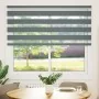 Estor cebra gris oscuro tejido ancho 160,9 cm poliéster by , Blinds and blinds - Ref: Foro24-4014118, Price: 36,17 €, Discoun...
