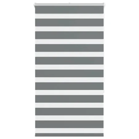 Estor cebra gris oscuro 75x150cm tejido ancho 70,9 cm poliéster de , Persianas y estores - Ref: Foro24-4014126, Precio: 25,77...