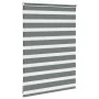 Estor cebra gris oscuro 100x100cm tejido ancho 95,9cm poliéster de , Persianas y estores - Ref: Foro24-4014105, Precio: 21,78...