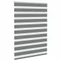 Estor cebra gris oscuro tejido ancho 100,9 cm poliéster by , Blinds and blinds - Ref: Foro24-4014132, Price: 26,81 €, Discoun...