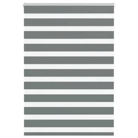 Estor cebra gris oscuro 95x150cm tejido ancho 90,9 cm poliéster de , Persianas y estores - Ref: Foro24-4014130, Precio: 28,06...