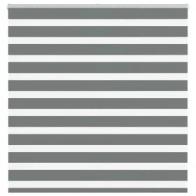 Estor cebra gris oscuro tejido ancho 135,9 cm poliéster by , Blinds and blinds - Ref: Foro24-4014139, Price: 33,53 €, Discoun...
