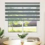 Estor cebra gris oscuro tejido ancho 135,9 cm poliéster von , Jalousien und Jalousien - Ref: Foro24-4014139, Preis: 33,53 €, ...