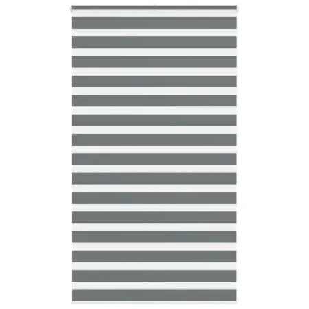 Estor cebra gris oscuro tejido ancho 130,9 cm poliéster von , Jalousien und Jalousien - Ref: Foro24-4014164, Preis: 34,01 €, ...