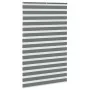 Estor cebra gris oscuro tejido ancho 145,9 cm poliéster by , Blinds and blinds - Ref: Foro24-4014193, Price: 36,98 €, Discoun...