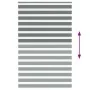 Estor cebra gris oscuro tejido ancho 145,9 cm poliéster by , Blinds and blinds - Ref: Foro24-4014193, Price: 36,98 €, Discoun...