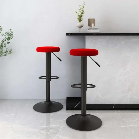 Taburetes de cocina 2 unidades terciopelo rojo tinto von , Küchenhocker - Ref: Foro24-333149, Preis: 101,47 €, Rabatt: %