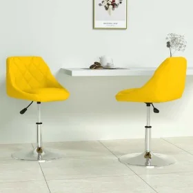 Sillas de comedor giratorias 2 uds terciopelo amarillo mostaza by , dining chairs - Ref: Foro24-335290, Price: 100,30 €, Disc...