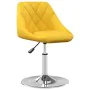 Sillas de comedor giratorias 2 uds terciopelo amarillo mostaza de , Sillas de comedor - Ref: Foro24-335290, Precio: 100,30 €,...