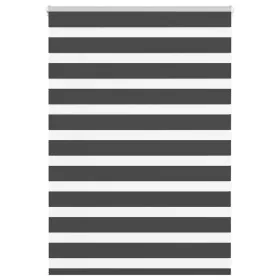 Estor cebra negro 95x100 cm tejido ancho 90,9 cm poliéster by , Blinds and blinds - Ref: Foro24-4014208, Price: 18,48 €, Disc...