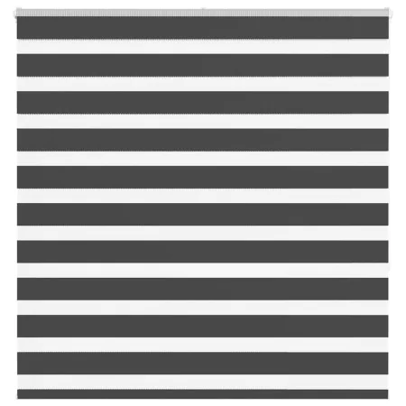 Estor cebra negro 140x150 cm tejido ancho 135,9 cm poliéster by , Blinds and blinds - Ref: Foro24-4014243, Price: 34,28 €, Di...