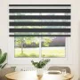 Estor cebra negro 140x150 cm tejido ancho 135,9 cm poliéster by , Blinds and blinds - Ref: Foro24-4014243, Price: 34,28 €, Di...
