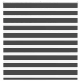Estor cebra negro 140x100 cm tejido ancho 135,9 cm poliéster by , Blinds and blinds - Ref: Foro24-4014217, Price: 24,04 €, Di...