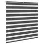 Estor cebra negro 140x100 cm tejido ancho 135,9 cm poliéster by , Blinds and blinds - Ref: Foro24-4014217, Price: 24,04 €, Di...