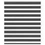 Estor cebra negro 130x100 cm tejido ancho 125,9 cm poliéster de , Persianas y estores - Ref: Foro24-4014215, Precio: 23,15 €,...