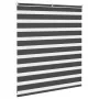 Estor cebra negro 130x100 cm tejido ancho 125,9 cm poliéster de , Persianas y estores - Ref: Foro24-4014215, Precio: 23,15 €,...