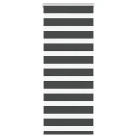 Estor cebra negro 60x100 cm tejido ancho 55,9 cm poliéster by , Blinds and blinds - Ref: Foro24-4014201, Price: 15,55 €, Disc...