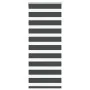 Estor cebra negro 60x100 cm tejido ancho 55,9 cm poliéster de , Persianas y estores - Ref: Foro24-4014201, Precio: 15,55 €, D...