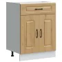 Mueble bajo de cocina Kalmar roble artesanal madera ingeniería by , Kitchen cabinets - Ref: Foro24-853496, Price: 89,18 €, Di...