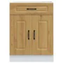 Mueble bajo de cocina Kalmar roble artesanal madera ingeniería by , Kitchen cabinets - Ref: Foro24-853496, Price: 89,18 €, Di...