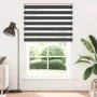 Estor cebra negro 150x230 cm tejido ancho 145,9 cm poliéster by , Blinds and blinds - Ref: Foro24-4014297, Price: 36,98 €, Di...