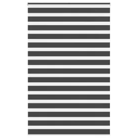 Estor cebra negro 140x200 cm tejido ancho 135,9 cm poliéster von , Jalousien und Jalousien - Ref: Foro24-4014269, Preis: 39,4...