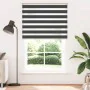 Estor cebra negro 140x200 cm tejido ancho 135,9 cm poliéster von , Jalousien und Jalousien - Ref: Foro24-4014269, Preis: 39,4...