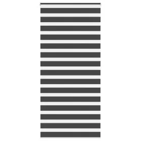 Estor cebra negro 105x200 cm tejido ancho 100,9 cm poliéster by , Blinds and blinds - Ref: Foro24-4014262, Price: 23,79 €, Di...