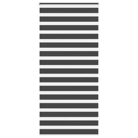 Estor cebra negro 105x200 cm tejido ancho 100,9 cm poliéster de , Persianas y estores - Ref: Foro24-4014262, Precio: 23,79 €,...