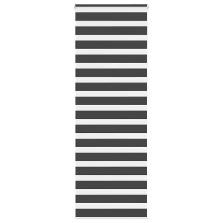 Estor cebra negro 70x230 cm tejido ancho 65,9 cm poliéster by , Blinds and blinds - Ref: Foro24-4014281, Price: 25,22 €, Disc...