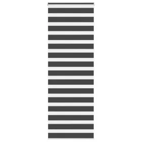 Estor cebra negro 70x200 cm tejido ancho 65,9 cm poliéster by , Blinds and blinds - Ref: Foro24-4014255, Price: 24,87 €, Disc...