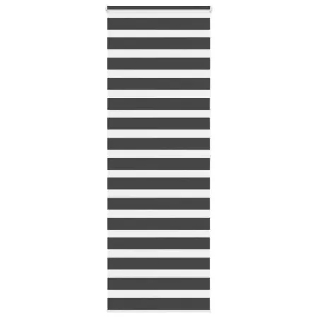 Estor cebra negro 70x200 cm tejido ancho 65,9 cm poliéster by , Blinds and blinds - Ref: Foro24-4014255, Price: 24,87 €, Disc...