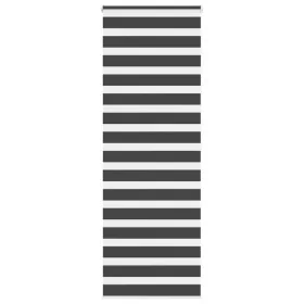 Estor cebra negro 80x200 cm tejido ancho 75,9 cm poliéster by , Blinds and blinds - Ref: Foro24-4014257, Price: 27,73 €, Disc...