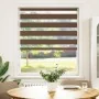 Estor cebra marrón 95x150 cm tejido ancho 90,9 cm poliéster de , Persianas y estores - Ref: Foro24-4014338, Precio: 25,76 €, ...