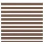 Brown zebra curtain 155x150 cm, fabric width 150.9 cm, polyester. by , Blinds and blinds - Ref: Foro24-4014350, Price: 24,91 ...