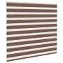 Brown zebra curtain 155x150 cm, fabric width 150.9 cm, polyester. by , Blinds and blinds - Ref: Foro24-4014350, Price: 24,91 ...