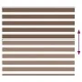 Brown zebra curtain 155x150 cm, fabric width 150.9 cm, polyester. by , Blinds and blinds - Ref: Foro24-4014350, Price: 24,91 ...