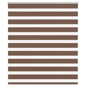 Brown zebra curtain 135x150 cm, fabric width 130.9 cm, polyester. by , Blinds and blinds - Ref: Foro24-4014346, Price: 31,02 ...