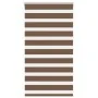 Brown zebra curtain 85x100 cm, fabric width 80.9 cm, polyester. by , Blinds and blinds - Ref: Foro24-4014310, Price: 19,28 €,...