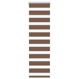 Brauner Zebra-Vorhang 40x150 cm, Stoffbreite 35,9 cm, aus Polyester. von , Jalousien und Jalousien - Ref: Foro24-4014327, Pre...