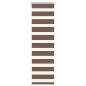 Brown zebra curtain 40x150 cm, fabric width 35.9 cm, polyester. by , Blinds and blinds - Ref: Foro24-4014327, Price: 19,63 €,...