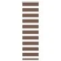 Brauner Zebra-Vorhang 40x150 cm, Stoffbreite 35,9 cm, aus Polyester. von , Jalousien und Jalousien - Ref: Foro24-4014327, Pre...