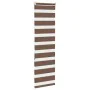 Brown zebra curtain 40x150 cm, fabric width 35.9 cm, polyester. by , Blinds and blinds - Ref: Foro24-4014327, Price: 19,63 €,...
