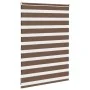 Brown zebra curtain 95x100 cm, fabric width 90.9 cm, polyester. by , Blinds and blinds - Ref: Foro24-4014312, Price: 22,63 €,...