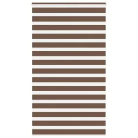Brown zebra curtain 130x200 cm, fabric width 125.9 cm, polyester. by , Blinds and blinds - Ref: Foro24-4014371, Price: 35,25 ...