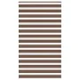 Brown zebra curtain 130x200 cm, fabric width 125.9 cm, polyester. by , Blinds and blinds - Ref: Foro24-4014371, Price: 35,25 ...