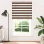 Brown zebra curtain 130x200 cm, fabric width 125.9 cm, polyester. by , Blinds and blinds - Ref: Foro24-4014371, Price: 35,25 ...