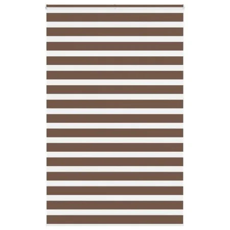 Brown zebra curtain 140x230 cm, fabric width 135.9 cm, polyester. by , Blinds and blinds - Ref: Foro24-4014399, Price: 35,34 ...